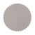 Durable cement resin side table pairing sculptural form with lasting outdoor performance. Rounded silhouette is softened...