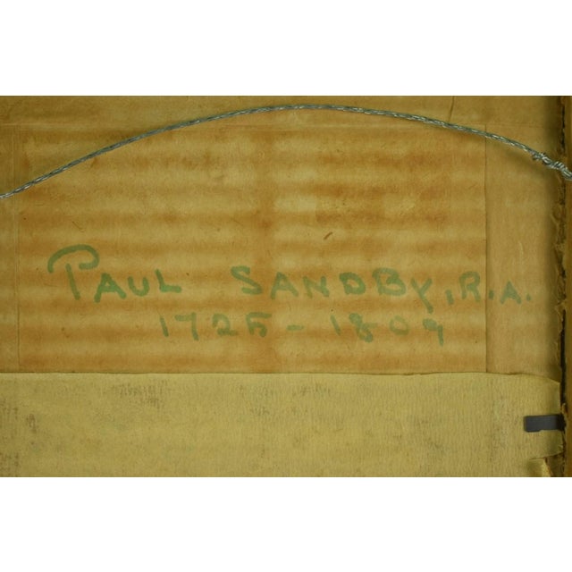 Traditional Late 18th Century Paul Sandby, r.a. Study of a Fashionable Lady For Sale - Image 3 of 5