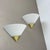 Vintage Brass and Satin Glass Wall Lights from Glashütte Limburg, 1970s, Set of 2 For Sale - Image 6 of 18