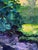Paper Oil Painting a Walk Through the Evening Forest Boris Serdyuk For Sale - Image 7 of 11