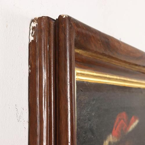 Italian Artist, David with the Head of Goliath, 1600s, Oil on Canvas, Framed For Sale - Image 10 of 12