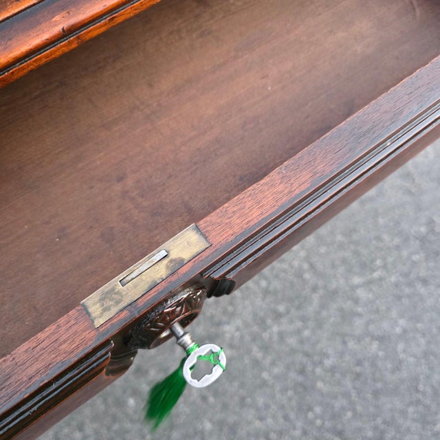 Antique 19th Century English William IV–period Mahogany Writing Table For Sale - Image 14 of 15