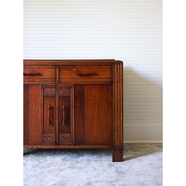 1920s -30's Art Deco Sideboard, Credenza, Drinks Cabinet For Sale - Image 14 of 17