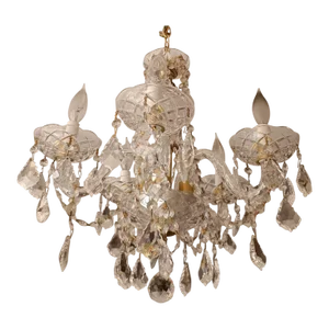 Vintage 5 Lights Wall Wall Chandelier