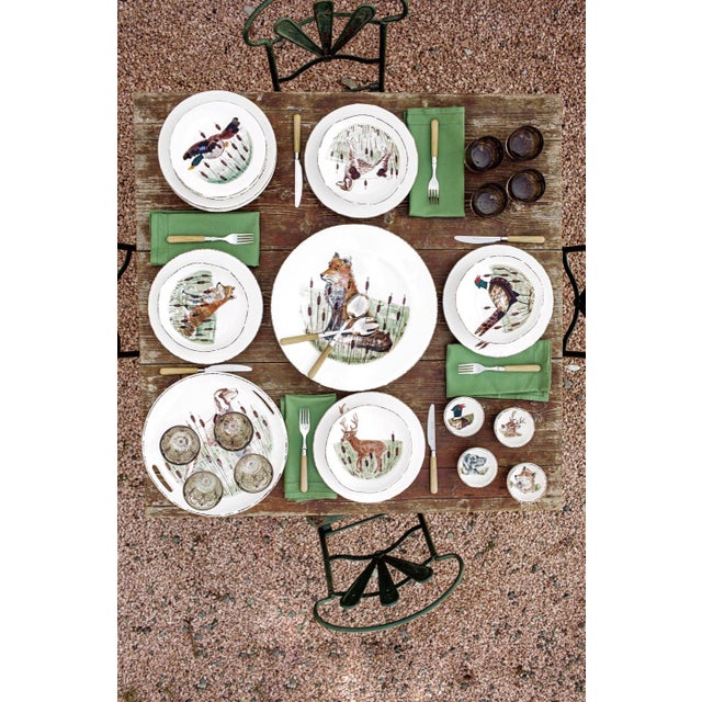 Handpainted in Tuscany and an instant classic for everyday dining, the Wildlife Mallard Large Oval Platter brings the...