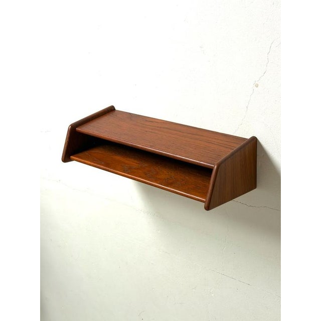 Model 24 Wall Shelves in Teak by Kai Kristiansen for Aksel Kjersgaard, 1960s, Set of 2 For Sale - Image 6 of 10