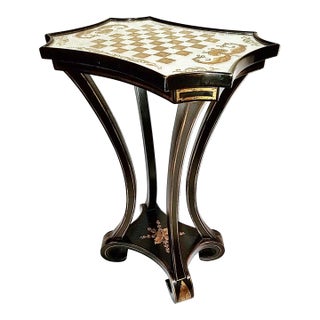 1990s John Richard Chessboard Side Table For Sale