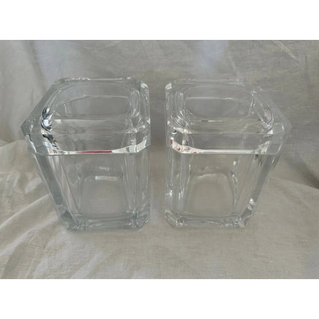 Alessandro Albrizzi Style Lucite Ice Bucket W/Swivel Lid For Sale - Image 9 of 12