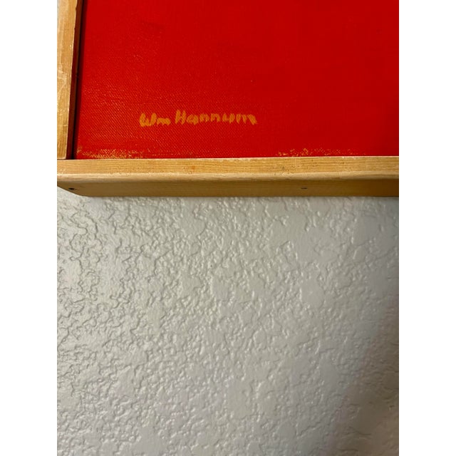 1990s Still Life Painting Signed William Hannum Rich Colors California Artist For Sale - Image 5 of 13