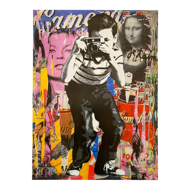 Mr. Brainwash サイン入り ポスター MR. BRAINWASH 