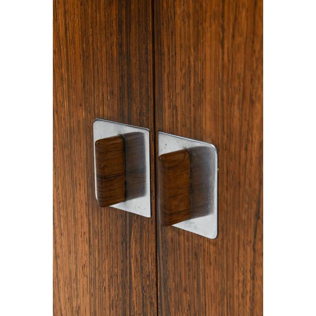 Sideboard with Display Cabinet in Rosewood and Glass from Hans Wegner, 1965 For Sale - Image 6 of 12