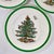Vintage Spode England "Christmas Tree" Pattern Plates - Set of 3 For Sale In Cincinnati - Image 6 of 10