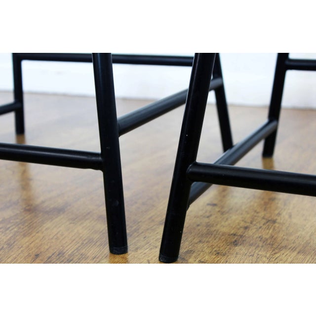 Wood Set of Industrial Stools, 1990s For Sale - Image 7 of 13