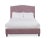 Casa Cosima Hazel California King Bedframe, Plum Linen For Sale - Image 4 of 4