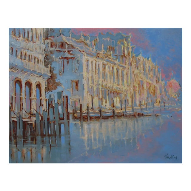 Vadim Kovalev, Venice, Oil on Canvas For Sale