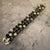 1980s 1980s Art Deco Style Black Cristal and Brass Multi Strand Bracelet by Trifari For Sale - Image 5 of 10