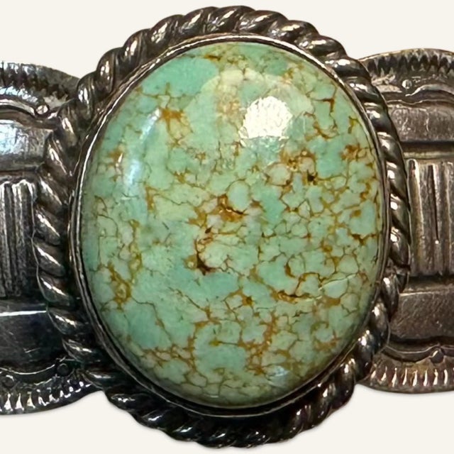 This is part of Chairish’s Fine Jewelry assortment. Alex Sanchez, born in 1969 in Gallup, New Mexico, claims he has been...