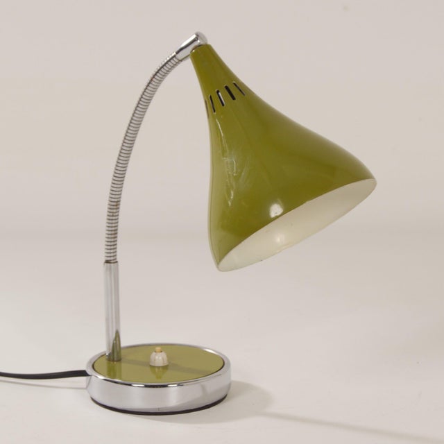 Green Desk Light, Florence, Italy, 1960s For Sale - Image 11 of 11