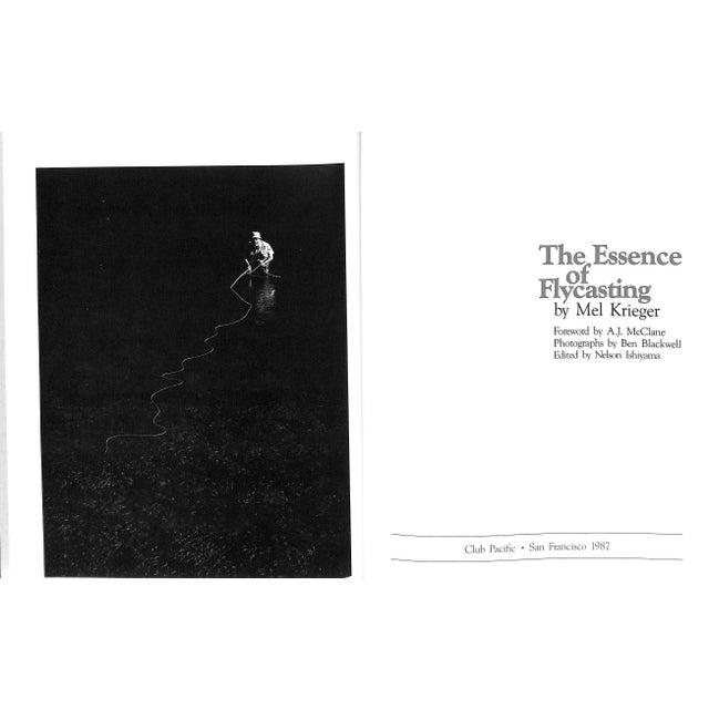"The Essence of Flycasting" Book 1987 Krieger, Mel For Sale In New York - Image 6 of 12