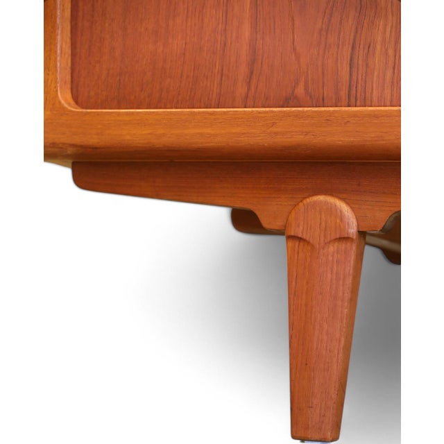 Wood Sideboard in Teak by Arne Vodder for Vamo Long, 1960s For Sale - Image 7 of 18