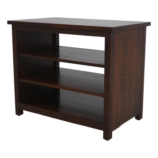 Stickley Mission Oak Arts & Crafts Tv Stand For Sale