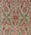 Pink, Ivory, Mocha Brown and Green Floral Design Mid-Century Turkish Oushak Rug For Sale In Atlanta - Image 6 of 9