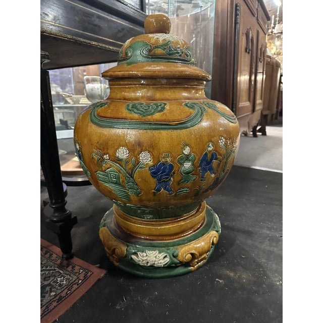 Vintage Chinese Vase, 1920s For Sale - Image 4 of 7