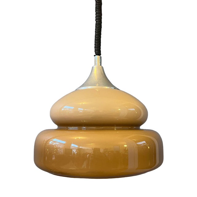 Mid-Century Space Age Pendant Lamp, 1970s For Sale