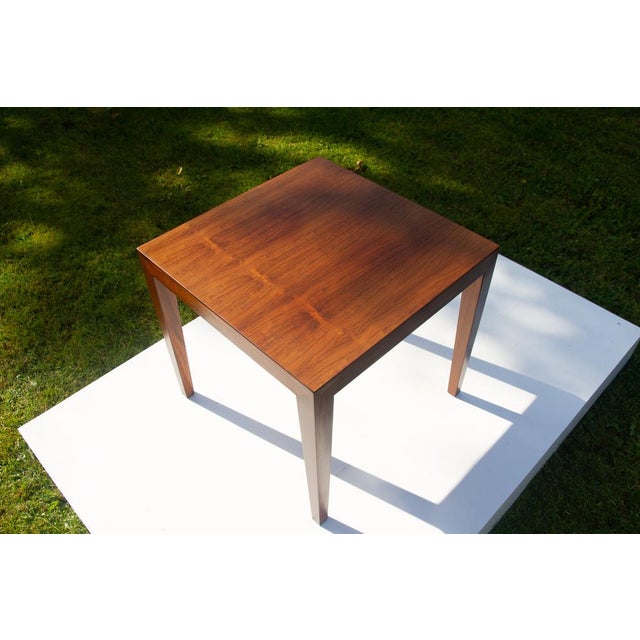 Vintage Danish Rosewood Coffee Table by Severin Hansen from Haslev Møbelsnedkeri, 1960s For Sale - Image 13 of 18