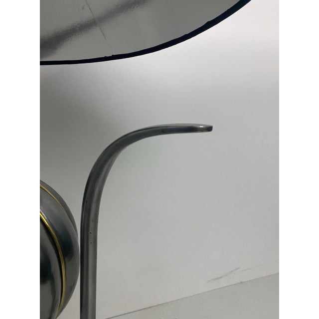 1990s Industrial Metalwork Aesthetic Characteristic Table Lamp For Sale - Image 11 of 12