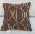 The Golden State AKA California ...This set of 4 CA Chic Custom Sunbrella pillows in a warm brown with a graphic gold...