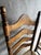 Wood Vintage Pair of French Country Ladder Back Rush Seat Chairs For Sale - Image 7 of 12