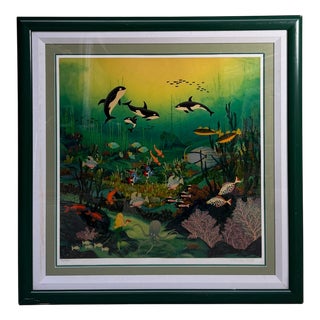 Neptune Fantasy, Wooster Scott, 1991, Paper, Framed For Sale