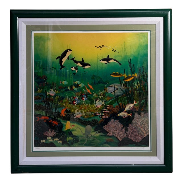 Neptune Fantasy, Wooster Scott, 1991, Paper, Framed For Sale