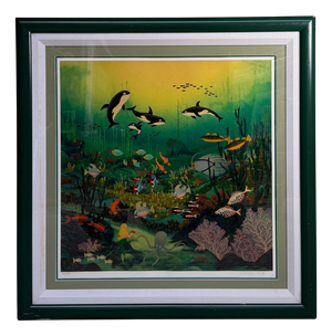Neptune Fantasy, Wooster Scott, 1991, Paper, Framed