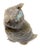 Mid 20th Century Vintage Hand Carved Stone Owl Figurine For Sale - Image 5 of 13