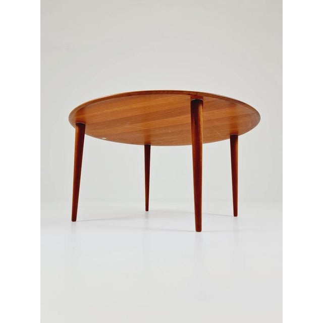 Danish Teak Coffee Table by Peter Hvidt & Orla Mølgaard for France and Son, 1960s For Sale - Image 9 of 18