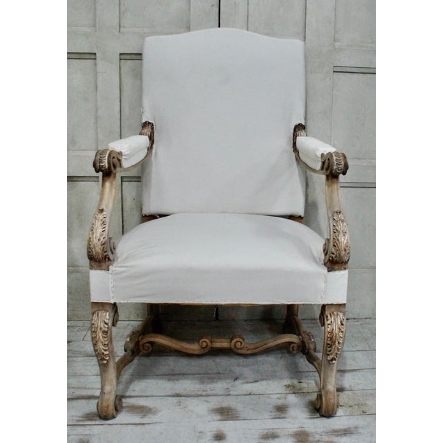 Wood Antique Spanish Oak Carver Chairs, 1880s, Set of 2 For Sale - Image 7 of 13