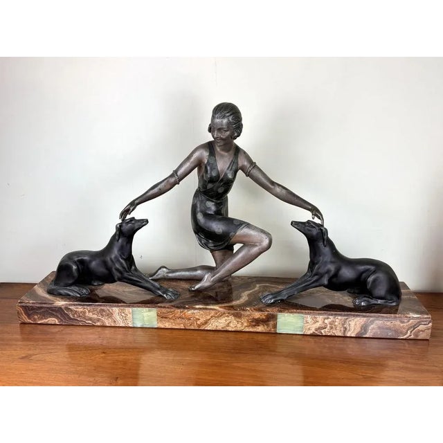 Mastiff Sculpture by G. Arisse For Sale - Image 9 of 9