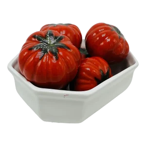 Vintage Italian Ceramic Bowl of Tomatos