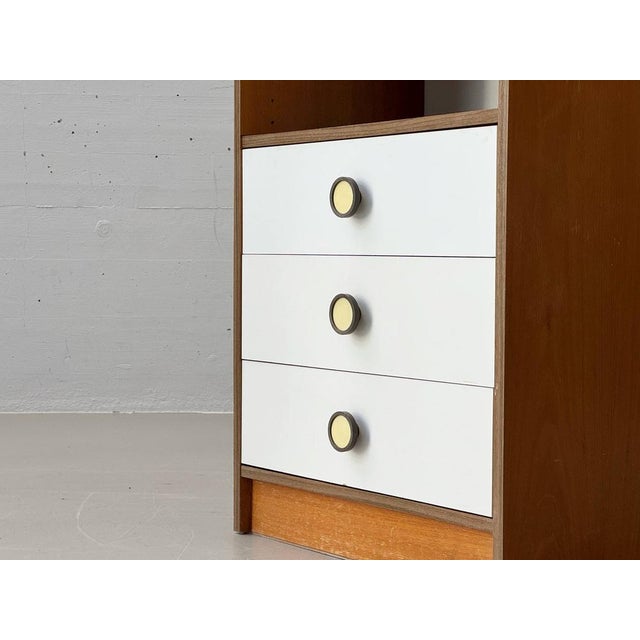 Mid-Century Modern Tall Cabinet with Drawers, 1960s For Sale - Image 9 of 17