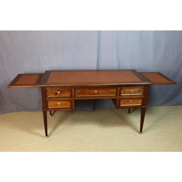 Louis XVI Style Desk, 1890s For Sale - Image 10 of 10