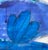 Encaustic Mixed Media Painting by Gina Cochran - "The Wellspring (Blue Lotus)" For Sale - Image 4 of 5
