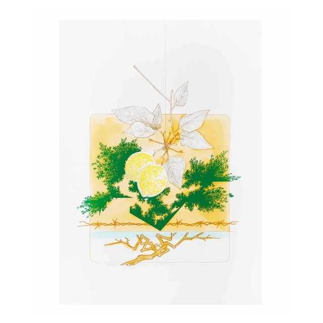 Leo Guida, Lemons, Screen Print, 1972 For Sale