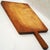Antique French Country Beechwood Bread Board With Long Handle - Kitchen Cutting Board For Sale - Image 13 of 13