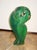Late 20th Century Vintage Head Sculpture Lamp in Glazed Ceramic, Poland, 1990s For Sale - Image 5 of 18