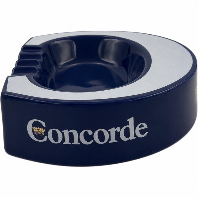 Vintage Concorde British Airways Ceramic Ashtray For Sale - Image 10 of 14
