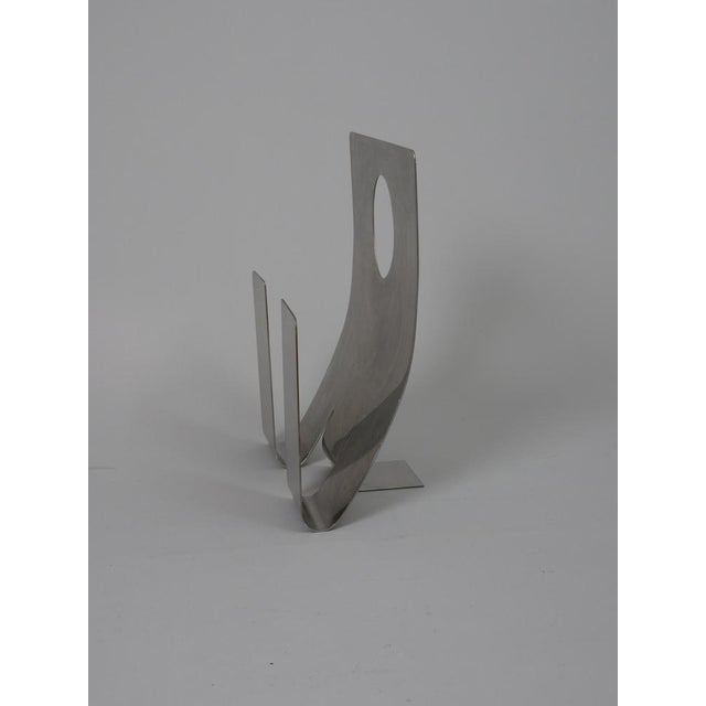 1970s Magazine Holder by François Monnet for Kappa, 1970s For Sale - Image 5 of 9