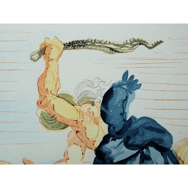 Salvador Dali, Les margelles de Phlégéthon, Etching For Sale - Image 3 of 7
