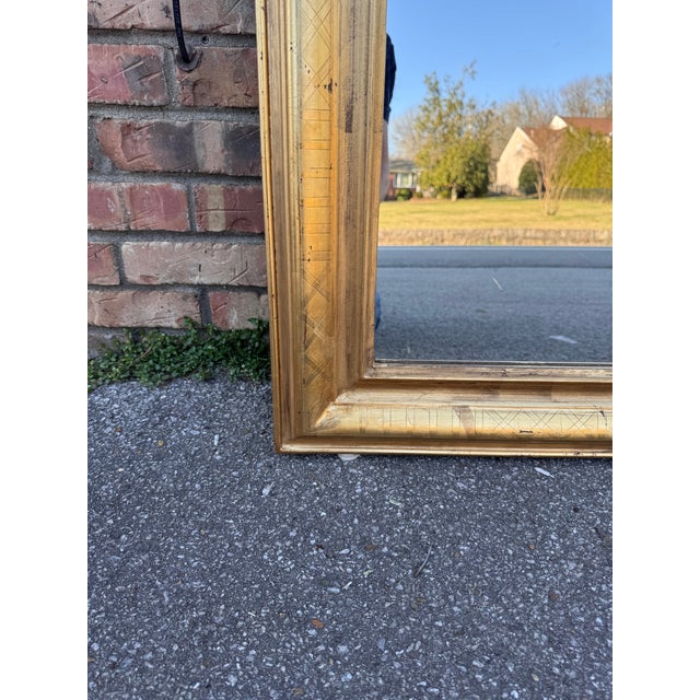 Matching Pair of Louis Phillippe Mirrors For Sale - Image 13 of 15